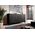 Cama Meble Komoda MARMO 3D 150x45xH80,5 czarny mat/marmur czarny