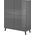 Cama Meble Regał ABETO 100,5x40xH121,5 grafit/grafit połysk