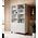 Cama Meble Regał PAFOS 100x40xH176,5 biały mat