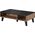 Cama Meble Ława LOTTA 110 wotan + czarny mat