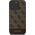 Guess GUESS futerał do IPHONE 16 Pro Max GUHCP16XG4GLBR (PC/TPU 4G PU Bottom Stripe) brązowy