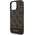 Guess GUESS futerał do IPHONE 16 Pro Max GUHCP16XG4GLBR (PC/TPU 4G PU Bottom Stripe) brązowy