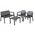 Σετ επίπλων κήπου Keter Emily Patio Set γκρι 29209500939