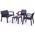Σετ επίπλων κήπου Keter Emily Patio Set γκρι 29209500939