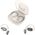 Ακουστικά Bluetooth Open-Ear 4smarts SkyBuds AI Screen, μπεζ