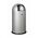 Κάδος απορριμμάτων ασημί 50l Pushboy Wesco