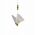 Lampa wisząca Light Prestige Mariposa LP-1715/1P zwis 1x8W LED 3000/4000/6000K 1040Lm przezroczysta złoty