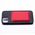 Portfel magnetyczny na karty LEATHER MAG WALLET kompatybilny z MagSafe czerwony