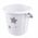 Ισπανικό διακοσμητικό 10L Ilvie "Stars" O30x28cm λευκό 4052396062366