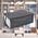 Segu soma 40x60x26cm Γκρι 8000303317333