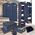 ORDINETT Segu soma 40x60x25cm Blue 1234010