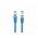 PATCHCORD KAT.6 UTP LSZH CU 3M NIEBIESKI FLUKE PASSED LANBERG