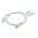 ROLINE GREEN UTP patchkabel Cat.6A (Class EA), LSOH, extra dun, geel, 1 m