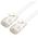 ROLINE GREEN UTP patchkabel Cat.6A (Class EA), LSOH, extra dun, wit, 2 m
