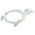 ROLINE GREEN UTP patchkabel Cat.6A (Class EA), LSOH, extra dun, wit, 2 m