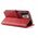 Etui Magnet Case z klapką do Samsung Galaxy S25 - czerwone