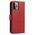 Etui Magnet Case z klapką do Samsung Galaxy S25 - czerwone