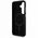Case Guess Grained Triangle Logo MagSafe for Samsung Galaxy S25 black