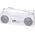 Boombox Trevi RR501 κασέτα/BL/USB/SD λευκό