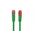 PATCHCORD KAT.6 S/FTP LSZH CU 15M ZIELONY FLUKE PASSED LANBERG