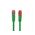 PATCHCORD KAT.6 S/FTP LSZH CU 2M ZIELONY FLUKE PASSED LANBERG