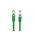 PATCHCORD KAT.6 UTP LSZH CU 1M ZIELONY FLUKE PASSED LANBERG