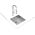 Zlewozmywak Teka Be Linea RS15 45.40 Stal polerowana (115000006)