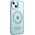 Guess Guess GUHMP13MHTCMB iPhone 13 6,1" niebieski/blue hard case Gold Outline Translucent MagSafe NoSize