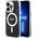 Guess Oryginalne Etui IPHONE 14 PRO MAX Guess Hardcase Marble MagSafe (GUHMP14XPCUMAK) czarne