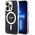 Guess Oryginalne Etui IPHONE 14 PRO MAX Guess Hardcase Marble MagSafe (GUHMP14XPCUMAK) czarne
