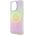 Guess Guess GUHMP15XHITSP iPhone 15 Pro Max 6.7" różowy/pink hardcase IML Iridescent MagSafe