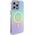 Guess Guess GUHMP15XHITSQ iPhone 15 Pro Max turkusowy/turquoise hardcase IML Iridescent MagSafe