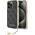 Guess Guess GUHCP15LGF4GGR iPhone 15 Pro 6.1" szary/grey hardcase 4G Charms Collection