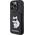 Karl Lagerfeld Karl Lagerfeld KLHCP15LSAKCNSCK iPhone 15 Pro 6.1" czarny/black hardcase Saffiano Cardslots and Stand Monogram Choupette