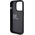 BMW BMW Leather Carbon Blue Line - Etui iPhone 15 Pro (czarny)