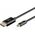 Καλώδιο USB-C™ σε DisplayPort™ 4K @ 60 Hz, 2 m, μαύρο - Μήκος καλωδίου 2 m