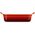 Le Creuset Bakeware rectangular Heritage stoneware 26x19cm / 2 4L orange 0843251102730
