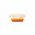 Le Creuset Bakeware rectangular Heritage stoneware 19x14cm / 1 1L orange 0843251102471