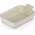 Le Creuset Rectangular Heritage Stoneware Baking Dish 26x19cm / 2 4L White 0843251158126