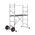 Σκαλωσιά HobbyStep H3 / terracotta / 2x5 σκαλοπάτια 4007126244826
