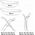 Universal bathtub stand 84/100cm Dawid white 4052396058024