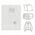 Σακούλα κενού Ordispace Flat Jumbo 80x120cm 8000303311157