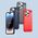Θήκη Carbon etui iPhone 14 Pro εύκαμπτη ζελατινώδης θήκη για πίσω μπλε