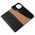 Θήκη Magnet Strap etui για iPhone 13 Pro Max πορτοφόλι + mini λουράκι μαύρο