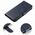 Θήκη Magnet etui Samsung Galaxy S23 Ultra pokrowiec z klapką portfel podstawka niebieskie