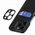 Δερμάτινη θήκη Stand etui Samsung Galaxy S23 Ultra pokrowiec πορτοφόλι για κάρτα με βάση μαύρο