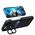 Δερμάτινη θήκη Stand etui Samsung Galaxy S23 Ultra pokrowiec πορτοφόλι για κάρτα με βάση μαύρο