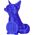 Copymaster3D PLA filament for 3D printer, 1.75 mm, blue