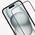TELTECH PREMIUM SZKŁO 6D IPHONE 15 SZKŁO PROFILOWANE HARTOWANE FULL COVER CZARNA RAMKA