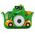 Aparat Cyfrowy 48mp Kamera 1080p Dla Dziecka 5x Gry Mp3 Xrec X2 / Dinozaur Zielony
